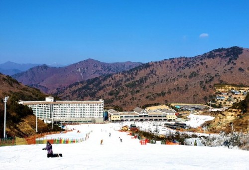 에덴밸리리조트 화이트팰리스 콘도 전경