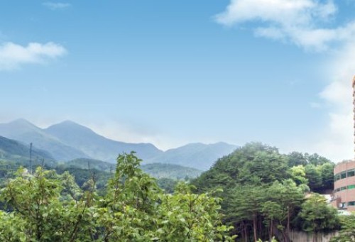 일성 지리산리조트 뱀사골 계곡 인근 전경