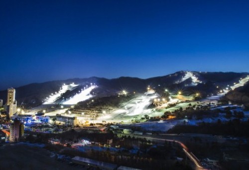 휘닉스 평창 사계절 레저 마운틴 파크 전경
