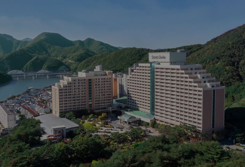 소노문 단양 남한강변 전경